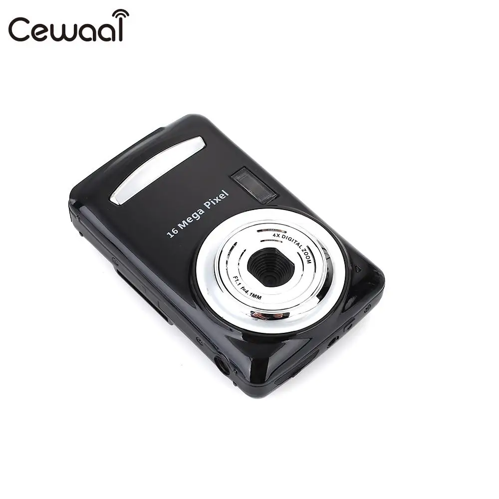 Cewaal Black Ultra Photo 1.6MP 1080P HD Цифровая камера DVR 16MP 1080P HD камера точный видеорегистратор 16MP 1080P камера DV