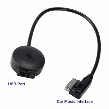

10pcs/lot CY USB Female Bluetooth Music Adapter 4.0 to MMI AMI MDI Audio Cable for Audi VW 2009-2015