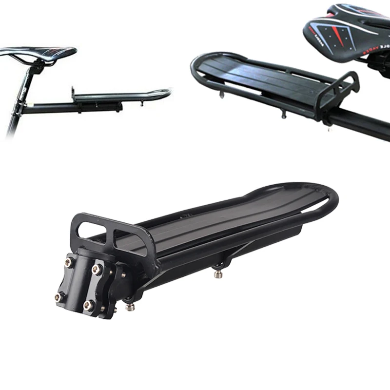 Bicycle Rear Carrier Cargo Rack Seat Shelf Mountain Cycling Bike Road Bicycle Rack bracket parking racks luggage rack bike stand