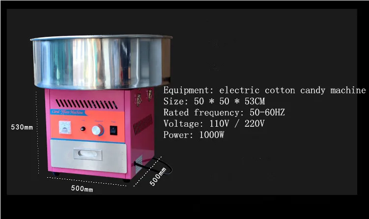 110 В/220 В Автоматическая электрическая машина для изготовления хлопковых конфет, электрическая машина для рисования, необычная машина для изготовления хлопковых конфет, коммерческий фруктовый цвет