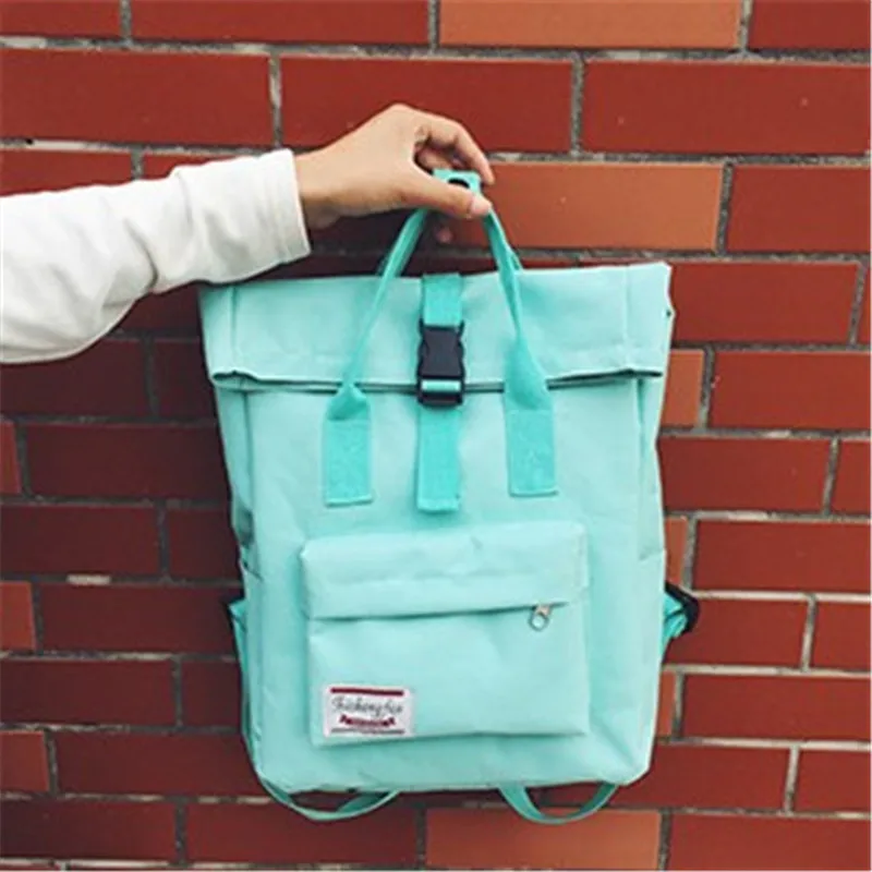 Mochila de viaje de ocio para mujeres de moda mochilas para niñas adolescentes estilo Preppy lona escuela bolsa femenina Mochila Mochila de viaje de ocio para mujeres de moda mochilas para niñas adolescentes estilo Preppy lona escuela bolsa femenina Mochila