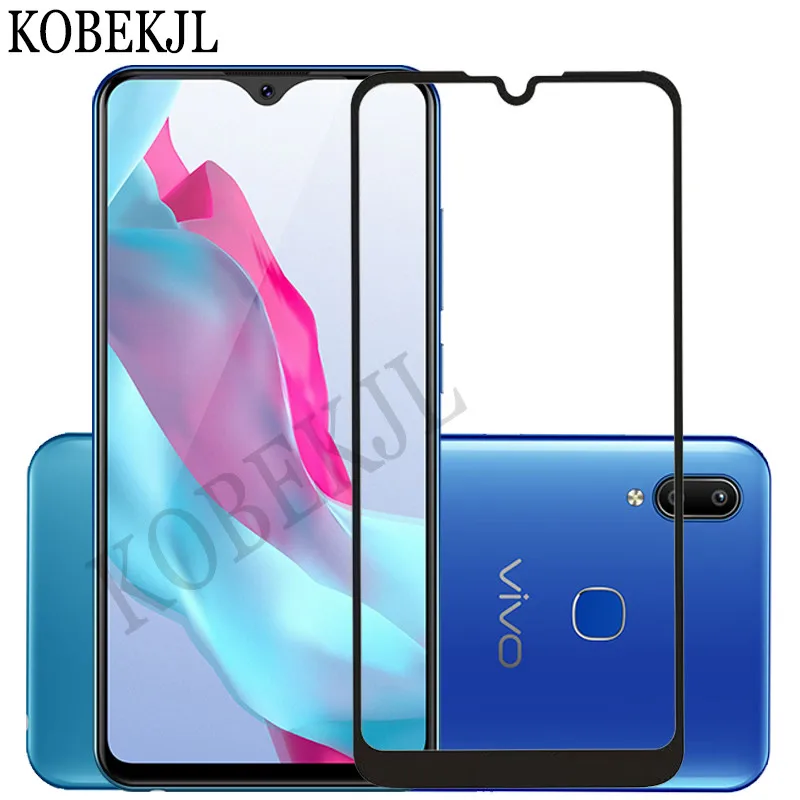 ViVO Y93 Lite Tempered Glass Screen Protector Y 93 Y93Lite Full Cover ViVOY93 6.22&quot | Мобильные телефоны и аксессуары
