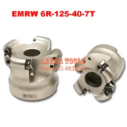 EMRW 6R-125-40-7T торцевая фреза с индексацией плоской шероховатой резки, Фрезерный резак с ЧПУ