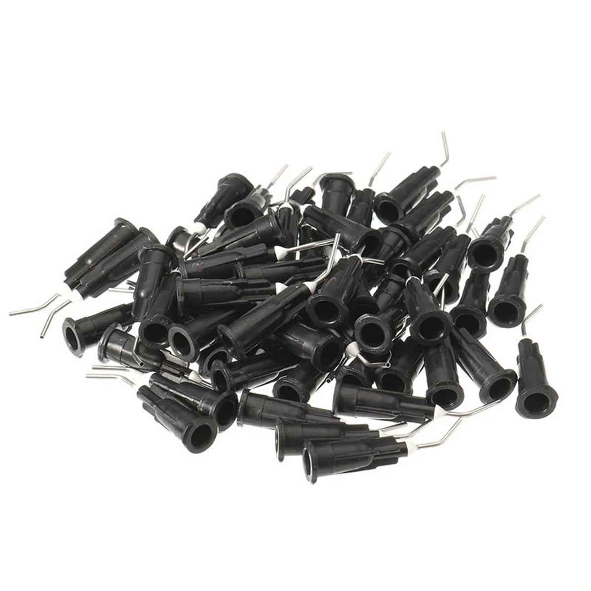 100pcs Irrigation Bent Needle Tips Dental Flow Composite Resin Acid Reagent delievery Syringe 20GA 0.88mm Equipment | Красота и