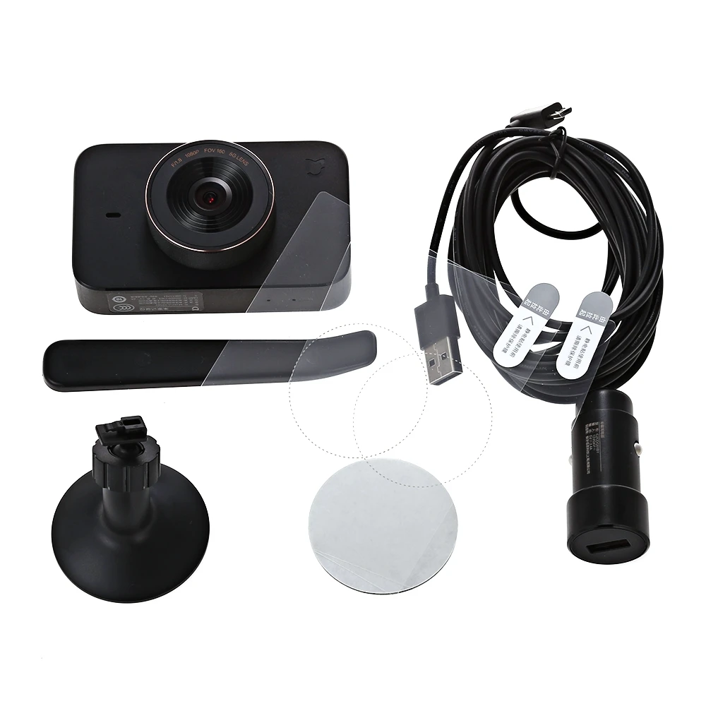 Xiaomi MIJIA DVR 3 Inch 160 Degree Wide Angle Dash Cam 1080P WIFI Car Digital Video Recorder With Parking Monitoring Function