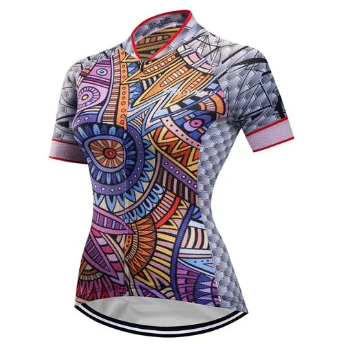 Летний комплект из Джерси для велоспорта, женский комбинезон, гелевая подкладка, велосипедная одежда, костюм mtb, Майо, комплект одежды для велоспорта, спортивная одежда, uniforme - Цвет: only jersey 14