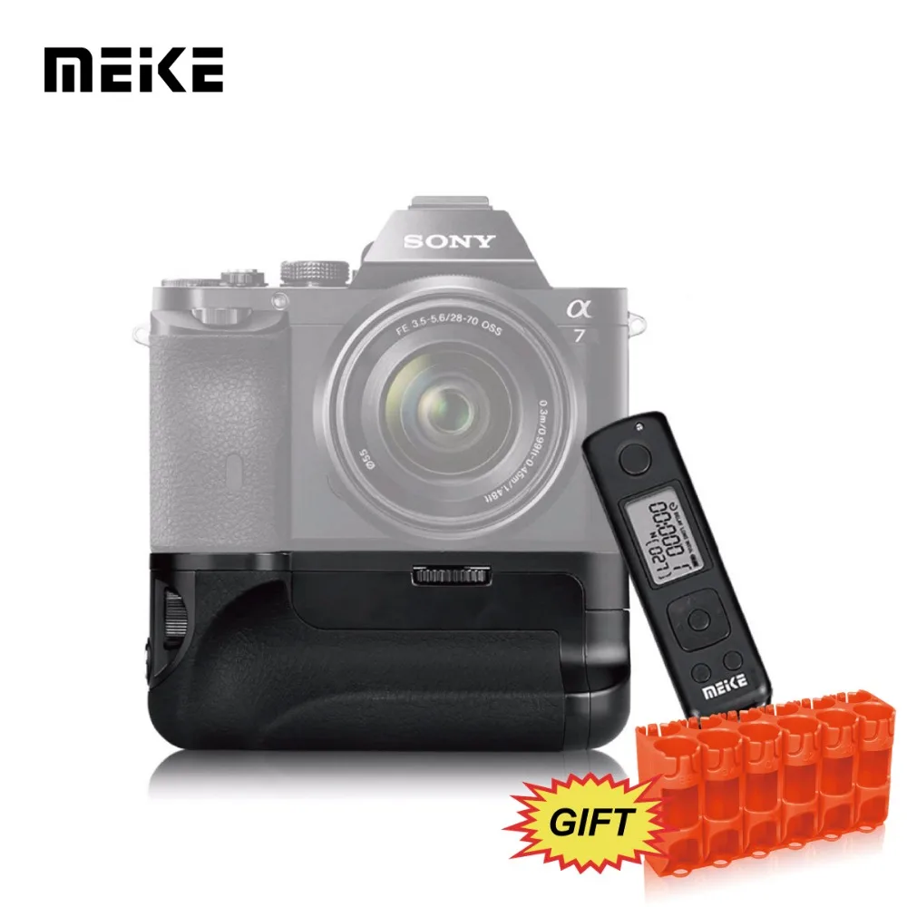 Встроенная беспроводная Батарейная ручка Meike MK-A7II Pro 2 4g для Sony A7II A7rII A7sII A7MII как
