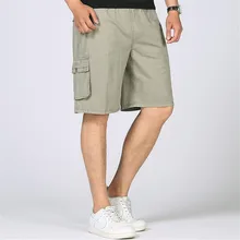 Хлопок Для мужчин летние повседневные шорты Для мужчин S камуфляж Военная униформа брюки-карго Шорты для женщин Повседневное свободные среднего возраста Для мужчин работы короткие плюс Размеры 6XL