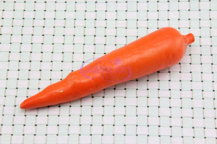 

Plastic carrot fruit model set kitchen cabinet supplies