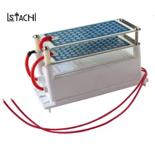 LSTACHi Портативный Керамический генератор озона двойная интегрированная керамическая плита озонатор воздуха система очистки воздуха и воды 220 В/110 в 10 г бытовой