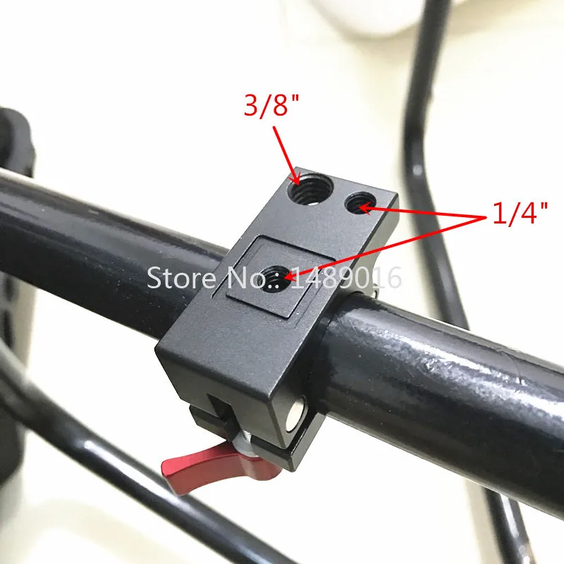 3in1 Tripod Heads Adapter Male 14 and 38 Screw + 25mm Clamp Adapter For Dji Ronin M MX Monitor Bracket (3)