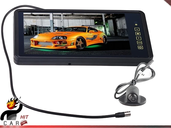 

9 Inch Rearview Mirror TFT LCD Monitor wth Mini Rear View Parking Camera for Car