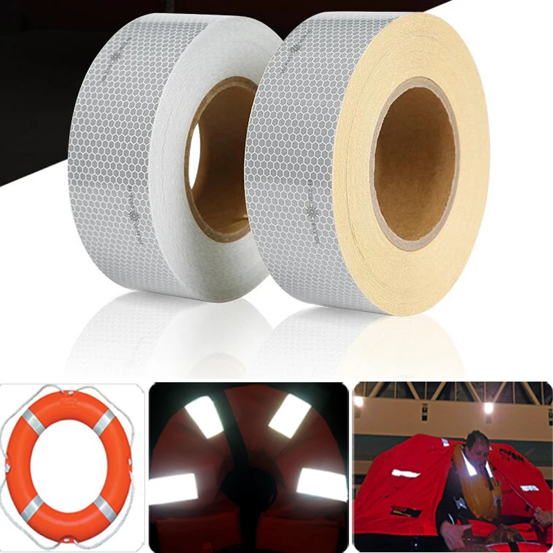Cinta reflectante marina de grado solar, productos para ahorrar vida, coser en ropa
