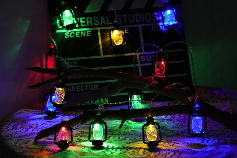 LMID праздник освещение рождественские огни внутренней отделки светодиодные гирлянды Батарея работает сада декоративные светодиодные
