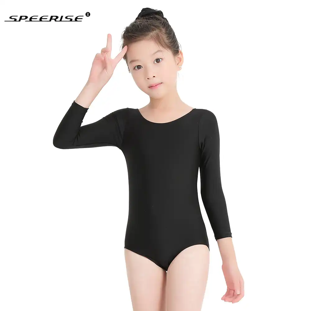 Play Tailor Gymnastic Leotards for Girls Toddler Gymnastics Ballet Dance Leotard Flutter Sleeve One Piece Dancewear