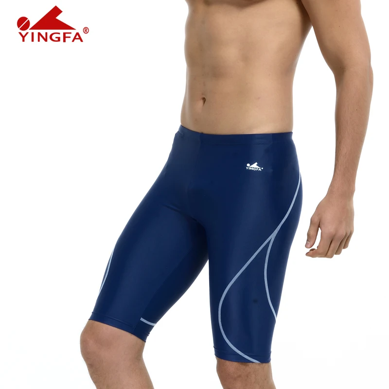 

Yingfa Boys racing swimwear waterproof swimsuits competitive swimming mens swim trunks racing swimsuit competition men plus size