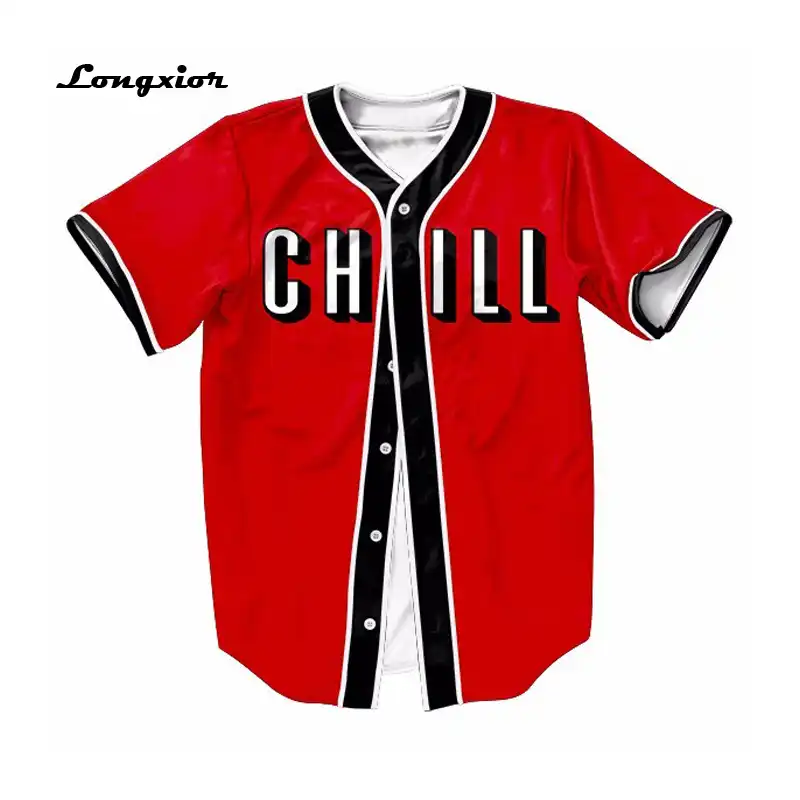 baseball style shirts with buttons