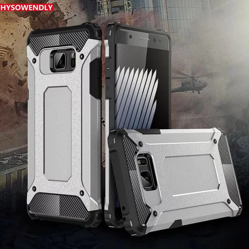 HYSOWENDLY Armor чехлы Чехол для samsung Galaxy Note 4 N9100 случаях кремния гибридный жесткий PC