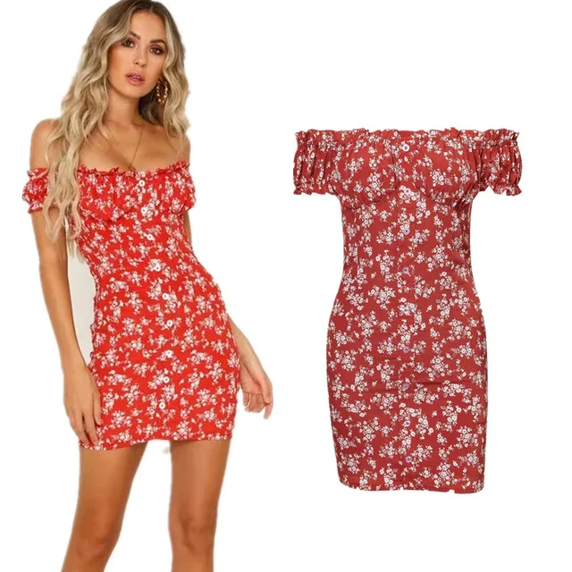 2019 зимнее платье Для женщин Vestidos Англия Стиль оболочка с короткими Slash шеи De Fiesta