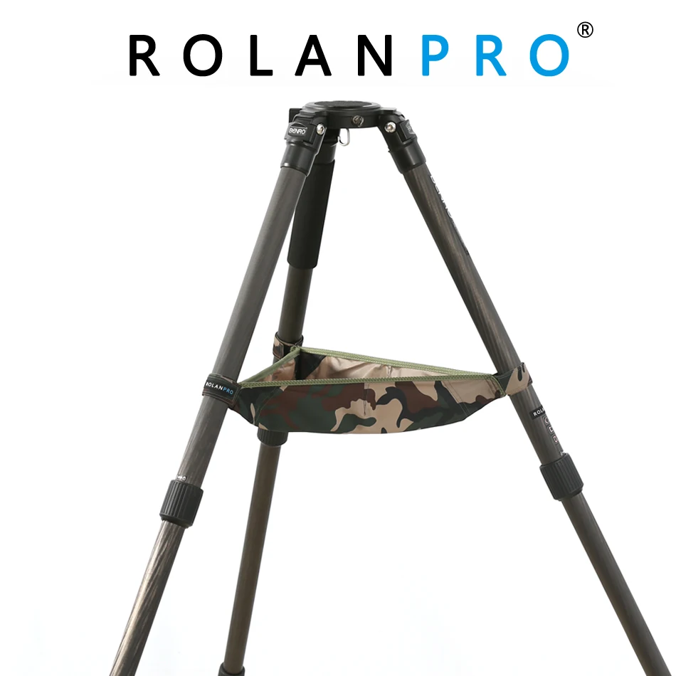 

ROLANPRO Tripod Stone Bag Case for Benro Manfrotto Gitzo Triopod Velbon LVG Multi-function Tripod Butler Stone Pouch Bag