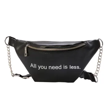

Belt bag Women's waist bag Hawcoar purse riñonera letter female coin phone Барсетка Shoulder сумка пояс wallet banana bag T3