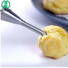 WHISM металлический крем Рог трубопровод мешок сопла из нержавеющей стали кекс украшения торта советы для слоеного Sugarcraft шприц Кондитерские инструменты