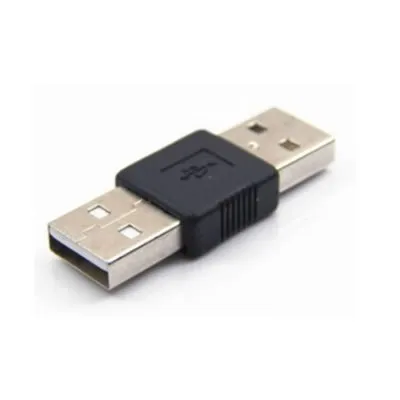 

USB 2.0 A Male to Male M/M Converter Adapter Connector Joiner Coupler Cable 2PCS Free Shippng