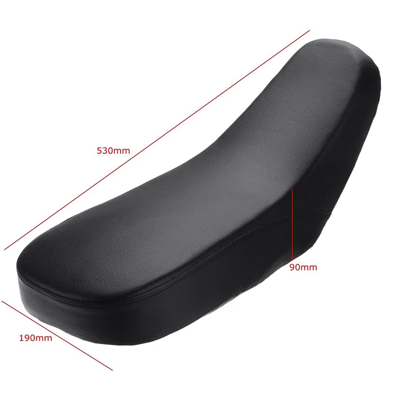

Durable Sponge Foam Black Seat For Pit Quad Bike ATV 4 Wheeler 50cc 70cc 90cc