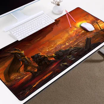 

Mairuige Gaming Game Mousepad Terran Protoss Sc 2 Pattern Table Mats Large Size Mats LockEdge Wear Mousepad Lol Dota2 Csgo Mats