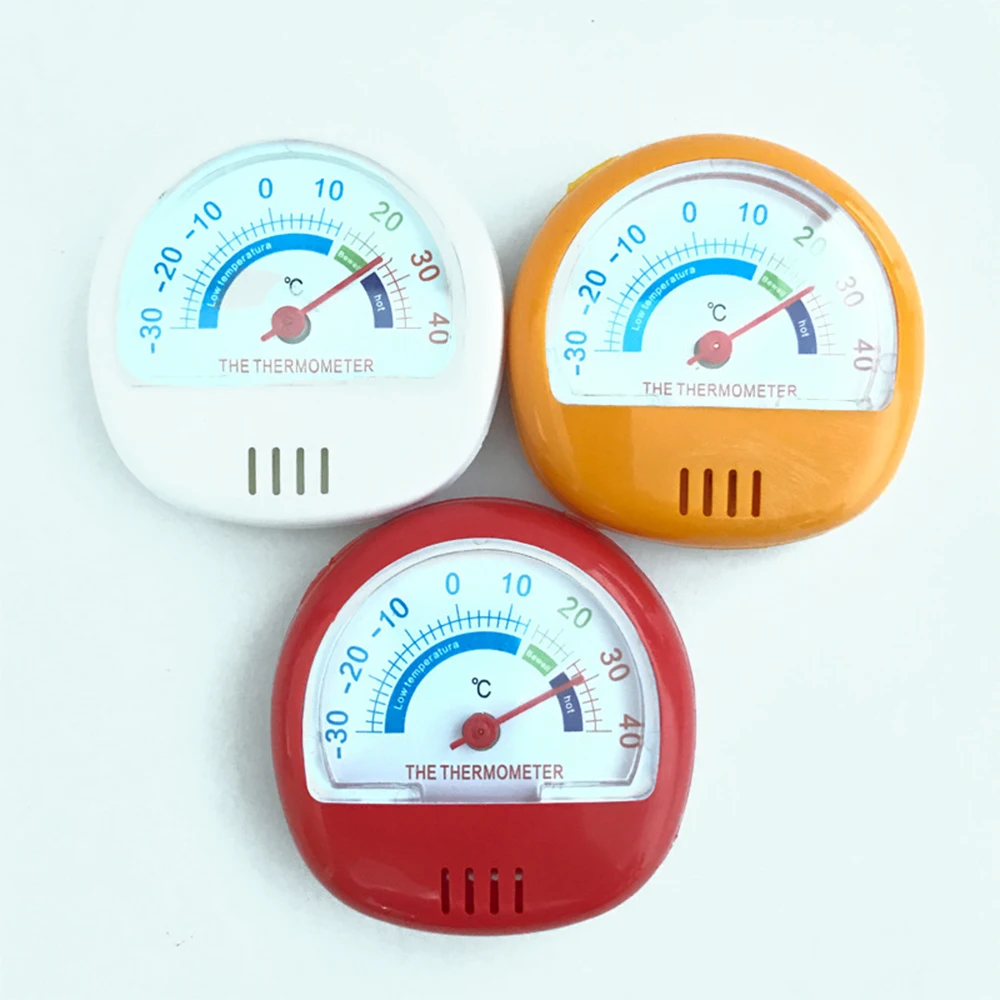 

Mini dial Thermometer 3Colors Fridge Refrigerator Thermograph convenient Temperature Sensor for Home Factory kitchen accessories