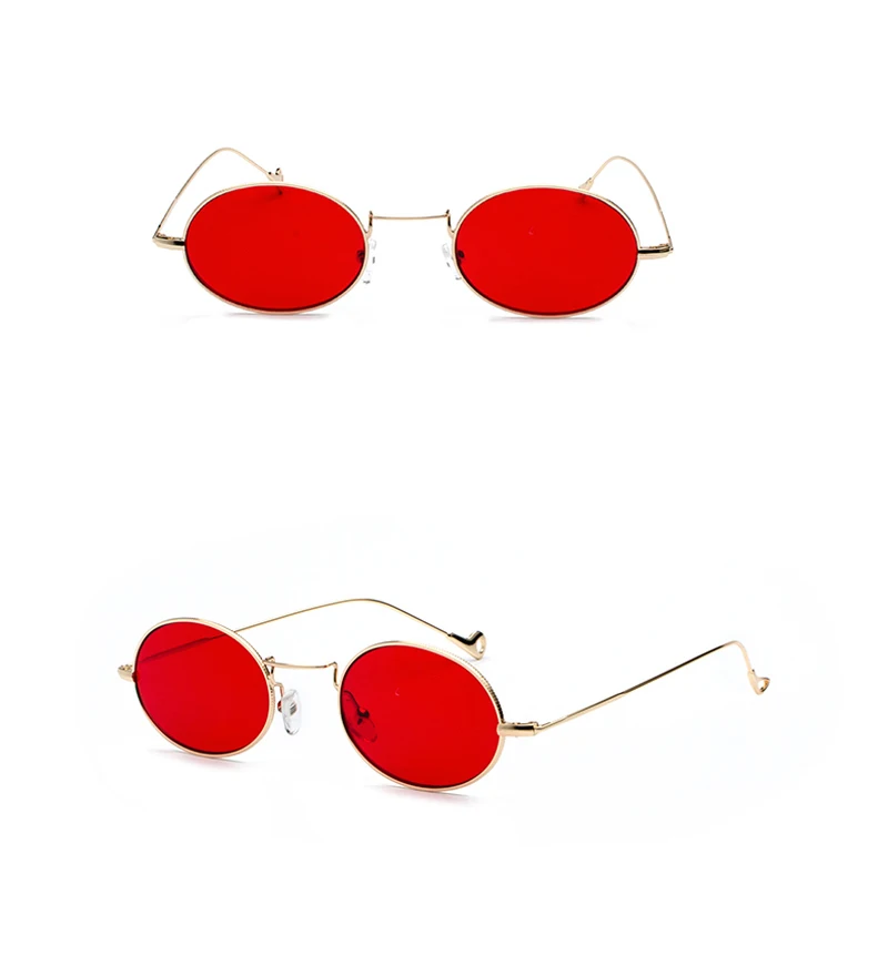 small oval retro sunglasses 900019 details (9)