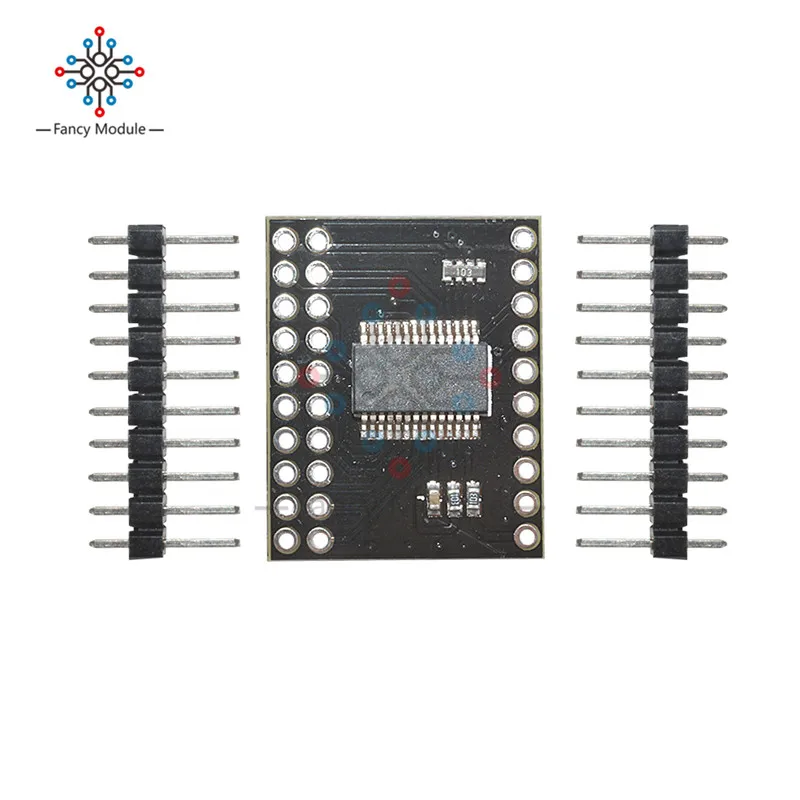 Модуль последовательного интерфейса IIC I2C MCP23017 SPI MCP23S17 двунаправленный 16-битный