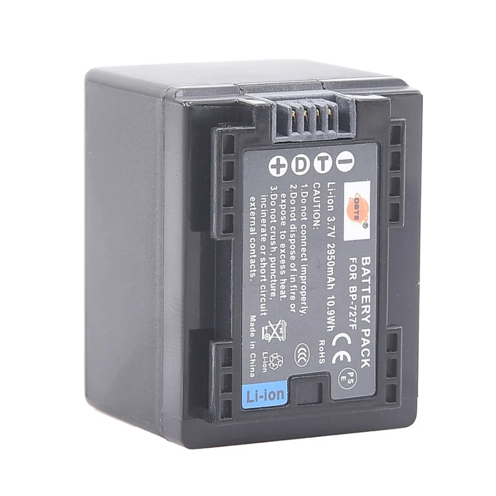 Запасная деталь DSTE для аккумулятора совместимая с фотокамерой Canon VIXIA HF R30 R32 R40 R42