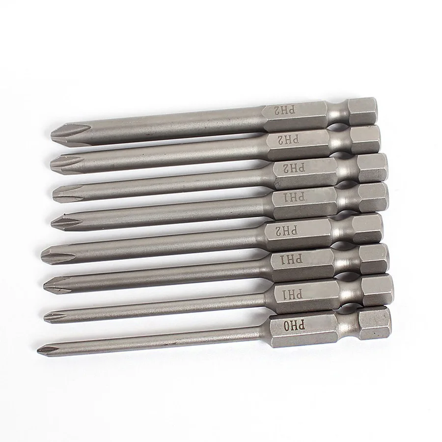 

75mm Magnetic Long Hex For Cross Head Screwdriver Bits screwdriver Set Electric Screwdriver 20cm x 10cm x 10cm
