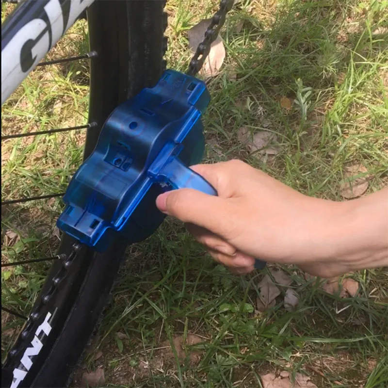 Top Bicycle Chain Cleaner Bike Brushes Scrubber Squeeze Chain Wash Cleaning Tool Mountain Cycling Cleaning Kit Outdoor Accessories 1
