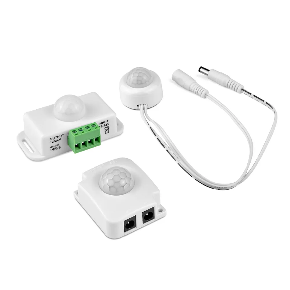 

Automatic IR Infrared Switch for LED Strips Light 5V- 24V DC 5A/6A/10A Human Body Induction Dectector Switch Automatic ON / OFF