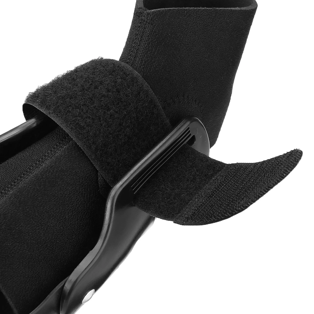 Adjustable Sports Ankle Protect Compression Ankle Brace Support Stabilizer Foot Wrap for Running Basketball Black