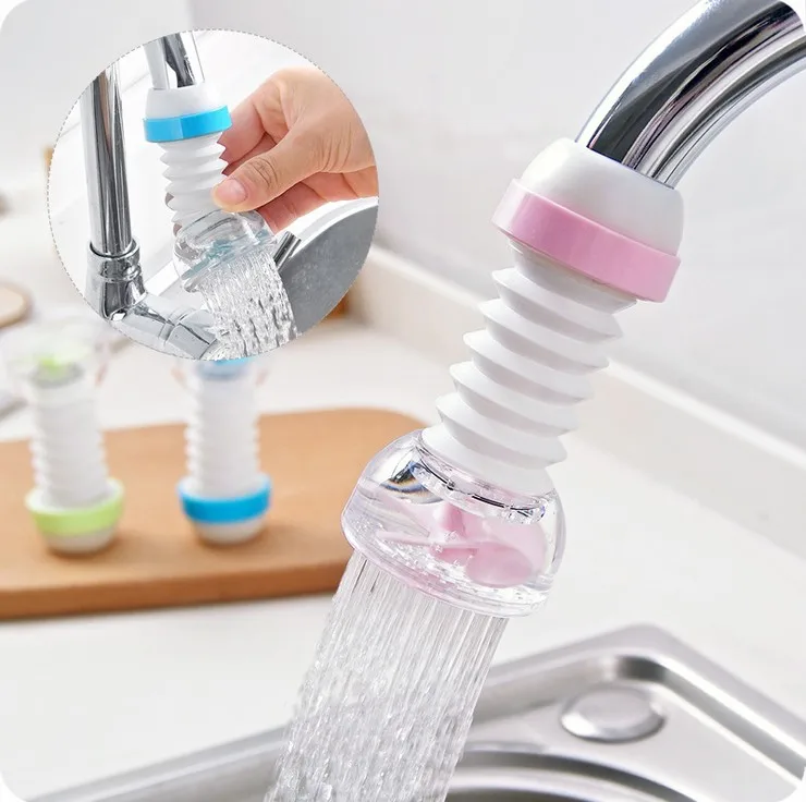 

360 Rotating Spray Head Faucet Extenders Aerators Water Tap Filter Faucet Extender Booster Water Saver