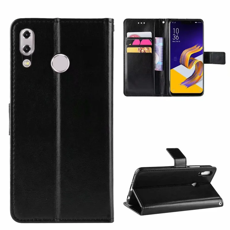 Чехол для Asus ZenFone 5 ZE620KL чехол X00QD 6 2 дюйма кожаный телефона Zenfone 5Z ZS620KL ZE ZE620