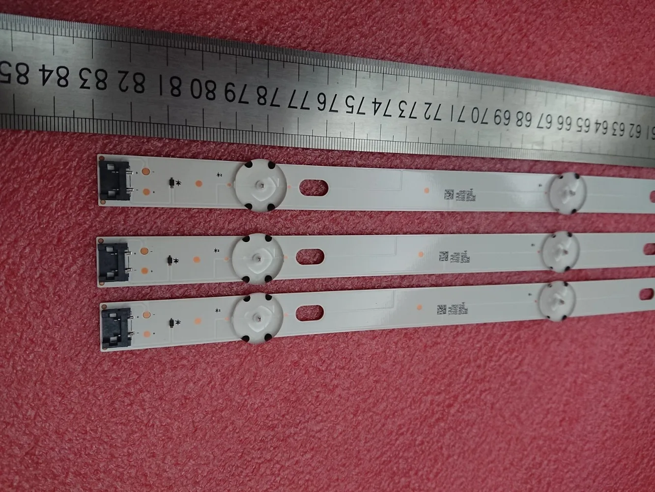 Luz de Fundo para lg Novo 830 Milímetros Tira Conduzida 43uk6300plb 43uj651v 43uj701v 43uj65_uhd_l Innotek 17y 43inch_a Lc43490074a Kit 3 Pcs 7led - Image 5