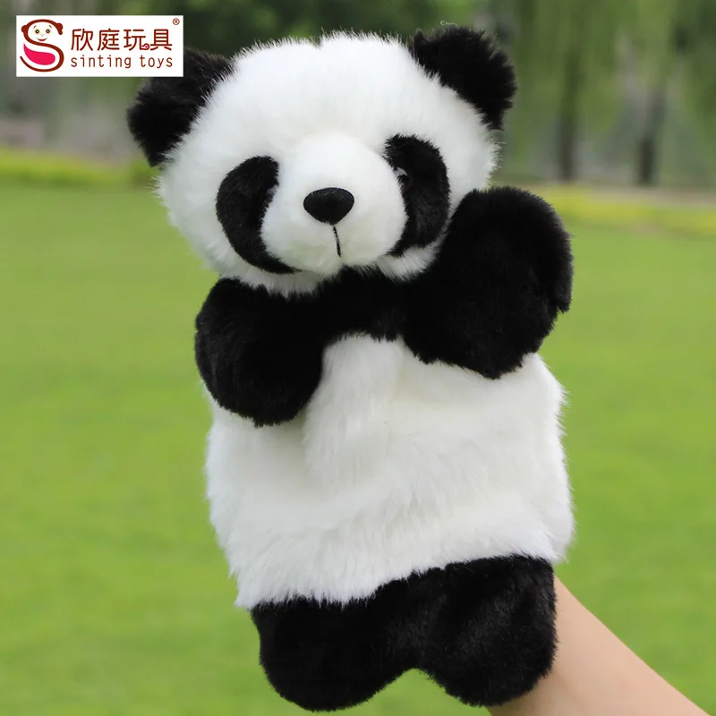 Panda руку кукол плюшевые игрушки, Тайвань название панды детский сад история куклы объявленных для кросс-границы распределения