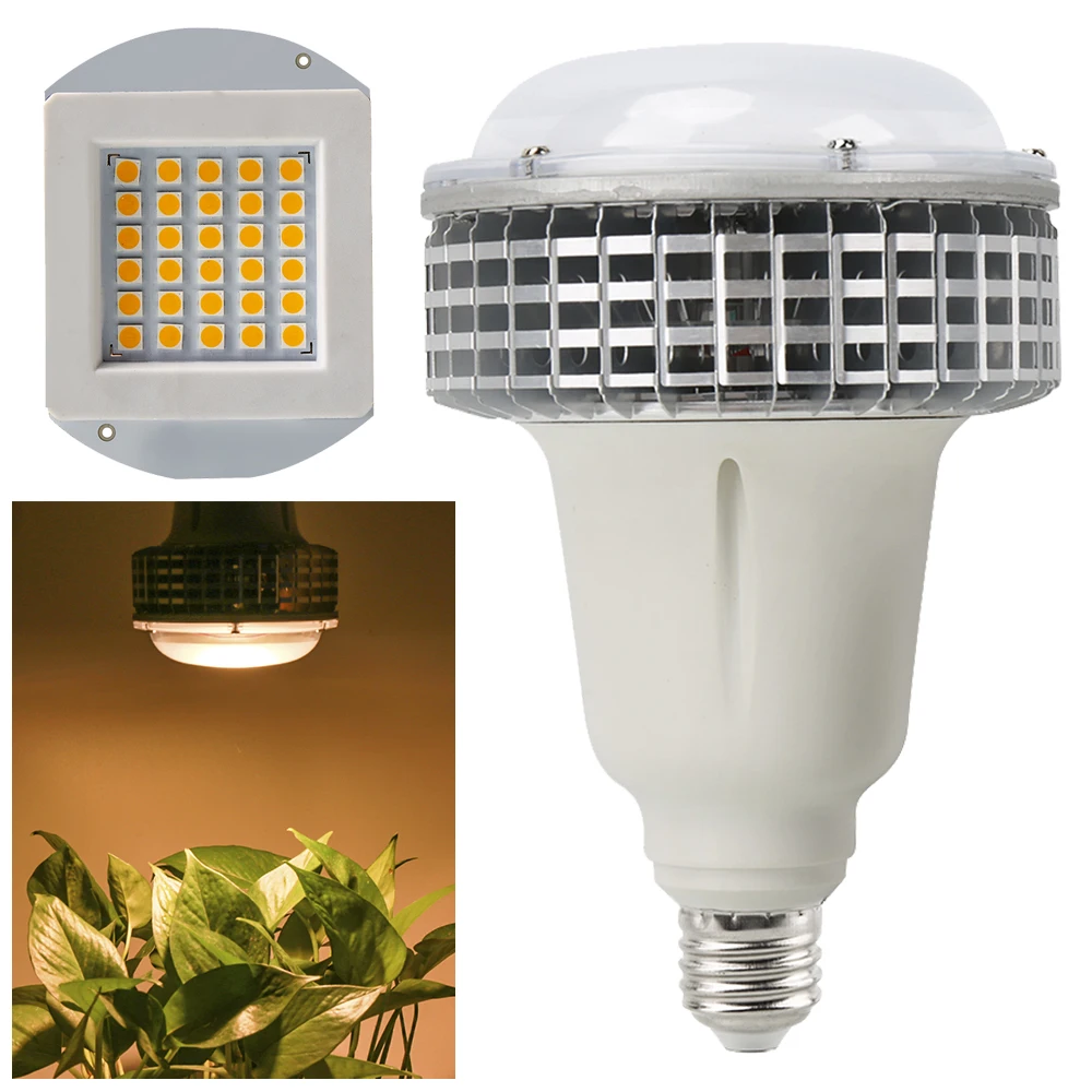 

E27 100W LED Grow Light Full Spectrum AC85-265V LED Horticulture Grow Lamp for indoor Garden Growth Flowering Hydroponics System