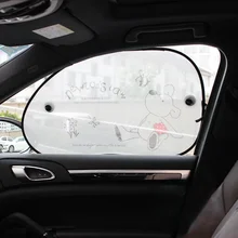Мультфильм боковое окно автомобиля Защита от солнца защита от Тени Блеск блокатор защитить вашего ребенка от бликов и УФ лучей