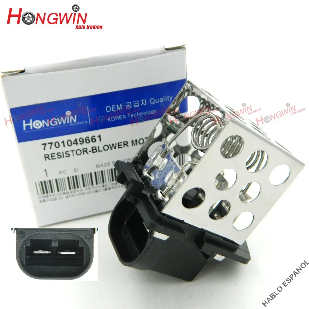

Genuine No.:7701049661 Fan Motor Resistor Fit Renault Clio Espace Laguna Trafic Modus Vel Satis 8200045082,7700432632,7700432779