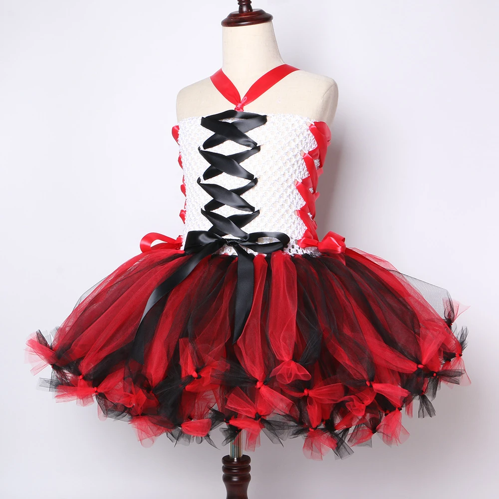 black and red halloween dress