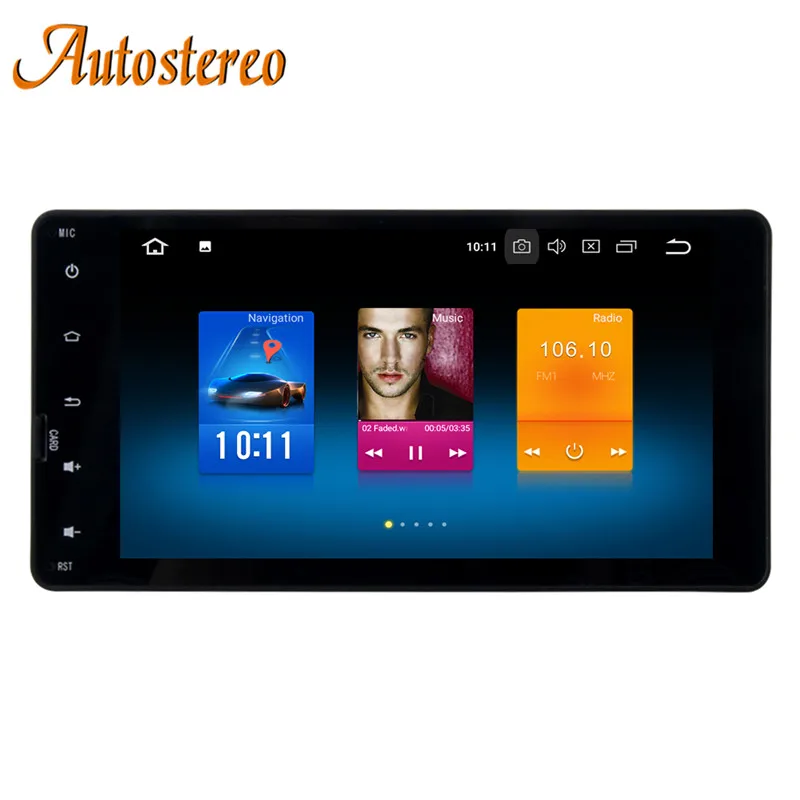 Flash Deal 7" Android8.0 Car GPS navigation AutoStereo For Mitsubishi OUTLANDER LANCER-X ASX multimedia palyer SatNAV headunit Built-in DSP 8