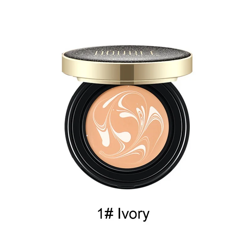 

Professioanl Foundation Makeup Essence Cover Pact SPF50+ Sunscreen Wrinkle-Smoothing & Brightening with Hyaluronic Serum