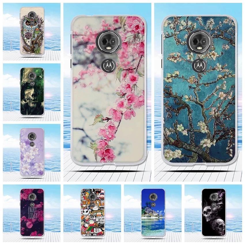 

For Motorola Moto E5 Case Cover 5.7"Silicone Phone Case for Moto G6 Play Cover For Moto E (5th Gen.)Europe version bag