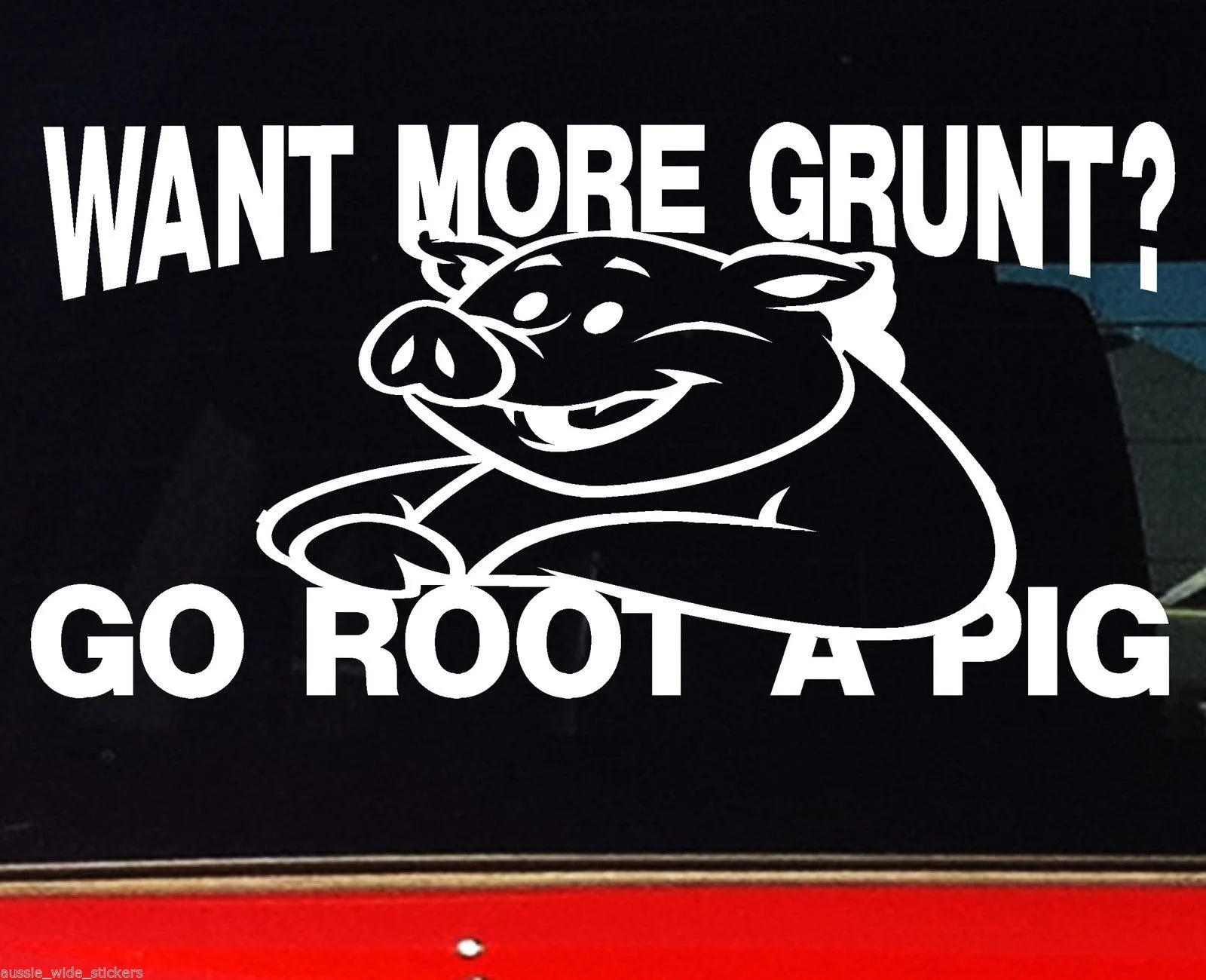 Car Styling For New 200mm Funny Aussie BNS JDM 4x4 ute Car Custom