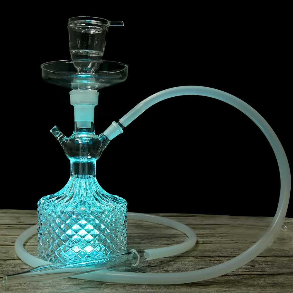 Новая светодиодная арт Стекло кальяна Специальный дизайн для Чичи Al Fakher наргиле